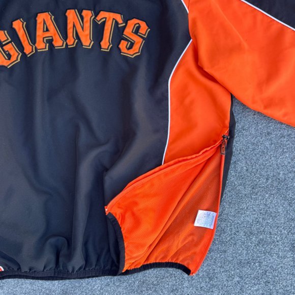 VTG Men's San Francisco Giants Genuine Merchandise Pullover Windbreaker Size 2XL - Picture 6 of 13